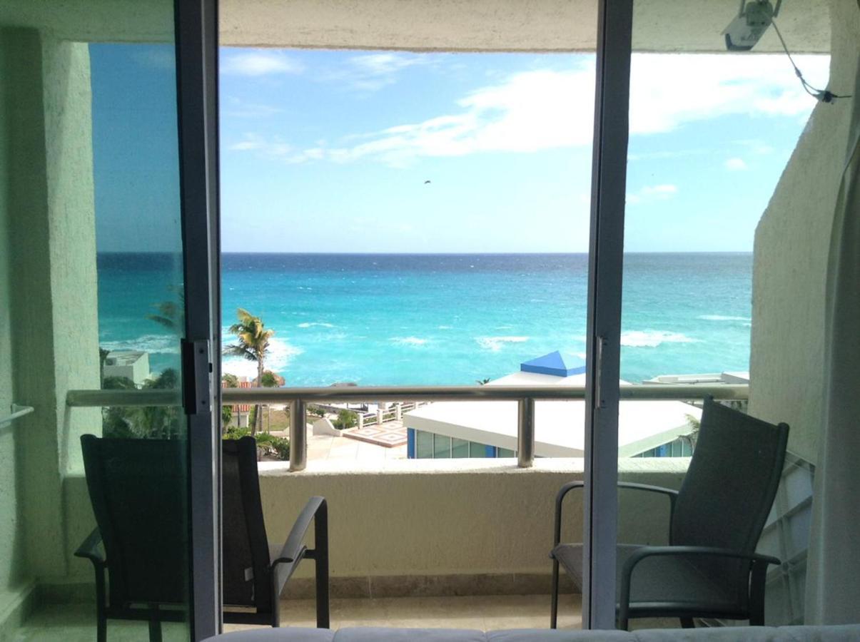 Departamento Cielo Ocen View En Condominios Solymar カンクン エクステリア 写真