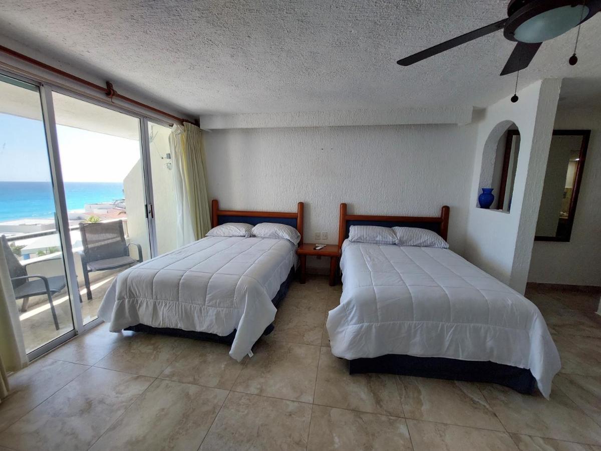 Departamento Cielo Ocen View En Condominios Solymar カンクン エクステリア 写真