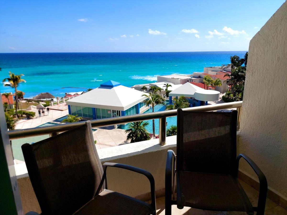 Departamento Cielo Ocen View En Condominios Solymar カンクン エクステリア 写真
